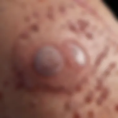 Microscopic Analysis of PCTCL Skin Lesions Microscopic view of skin lesions associated with PCTCL