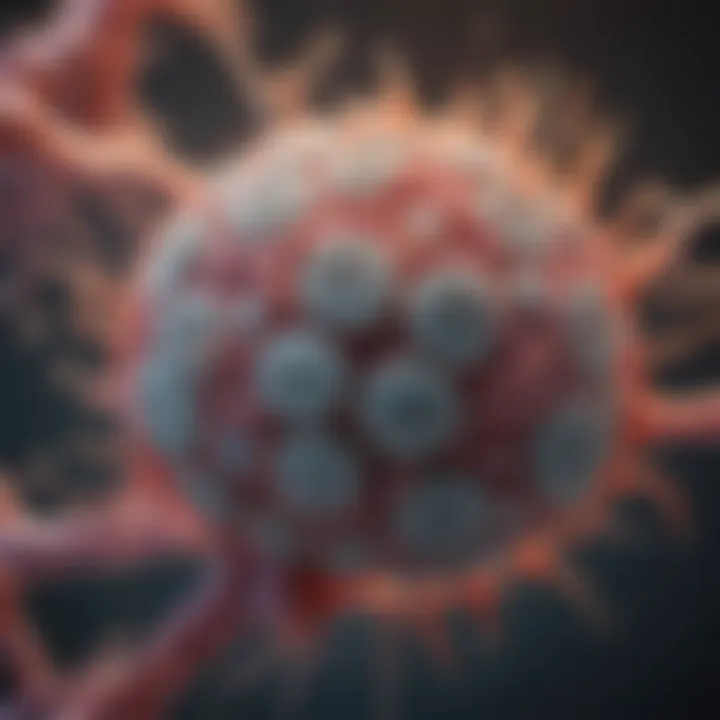 Diagram showcasing the interaction between different bacterial species and brain function.