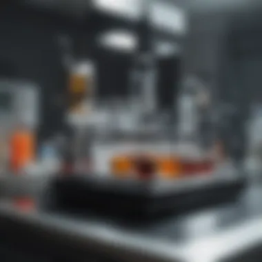 Laboratory Setup for Bacteria Susceptibility Testing Laboratory setup for bacteria susceptibility testing