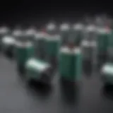 Detailed diagram of capacitor types and their applications