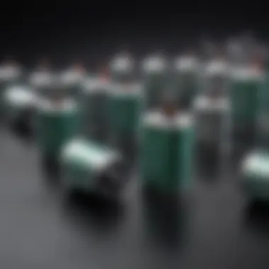 Detailed diagram of capacitor types and their applications