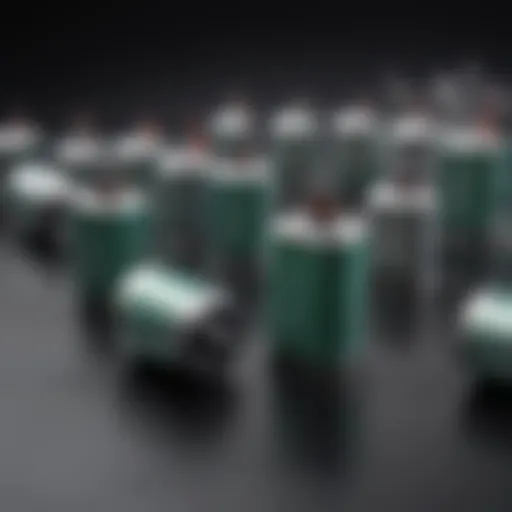 Detailed diagram of capacitor types and their applications