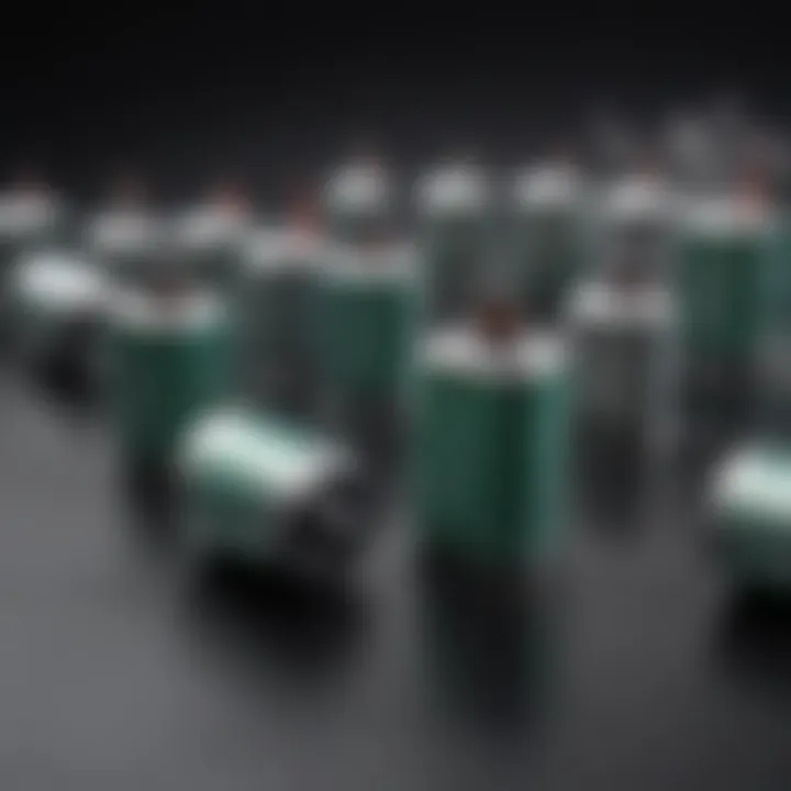 Detailed diagram of capacitor types and their applications