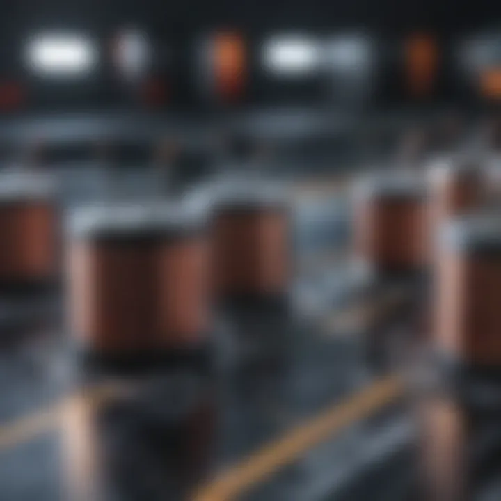 Circuit design integrating capacitors
