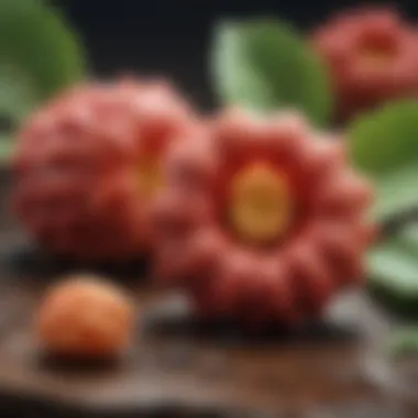 Research findings on the health benefits of Caralluma extract presented in a visual format.