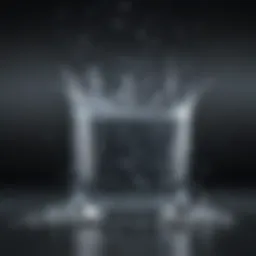 A detailed diagram showing innovative water channeling techniques