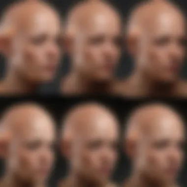 Infographic showing the stages of neuroblastoma progression