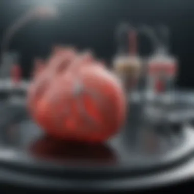 Echocardiographic Technique Illustration of echocardiographic technique in action