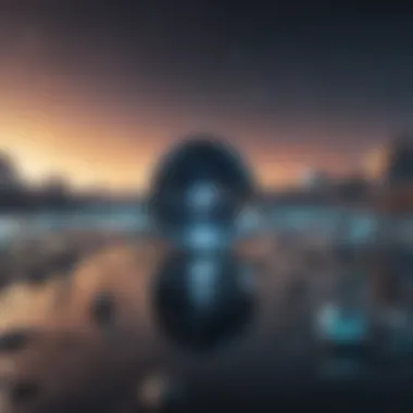 The Intersection of Consciousness and Reality Abstract representation of consciousness and reality