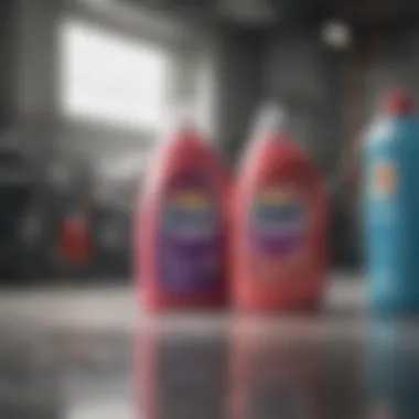 Industrial application of detergents in cleaning