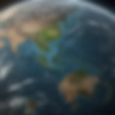Global Weather Patterns Map showing global weather patterns