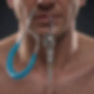 Endoscopic Approaches in Treatment Illustration depicting endoscopic procedure