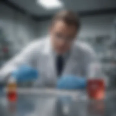 Quality control laboratory in pharmaceutical manufacturing