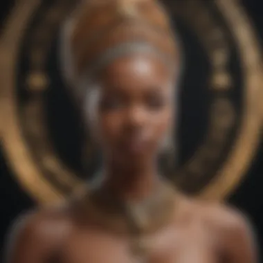 Cultural symbols reflecting African identity