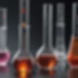 Structure of HPLC polymers illustrating their chemical composition