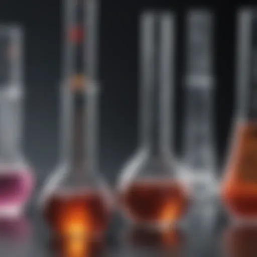 Structure of HPLC polymers illustrating their chemical composition