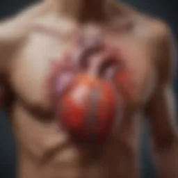 Visual representation of heart inflammation linked to vaccinations