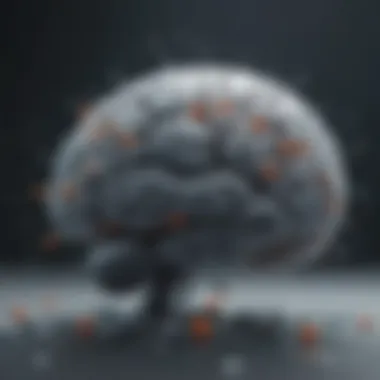 Neurotransmitter Dynamics in Antidepressant Action Illustration of neurotransmitter activity in the brain