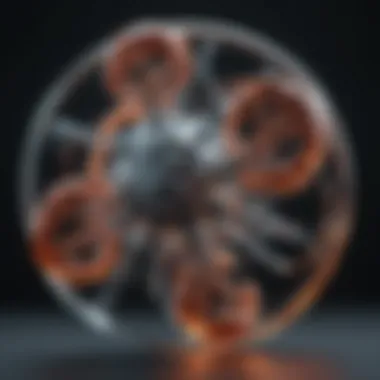 Molecular Dynamics: The Essence of Chemistry An intricate molecular structure illustrating the principles of chemistry.