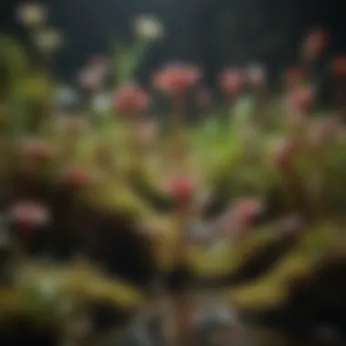 Diverse habitat of carnivorous plants