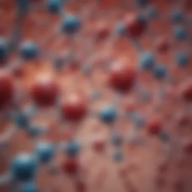 Representation of the molecular structure of statins and their interaction with inflammatory pathways.