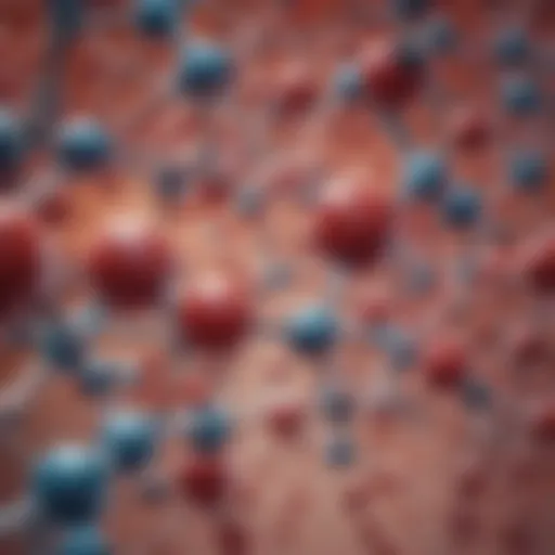 Representation of the molecular structure of statins and their interaction with inflammatory pathways.