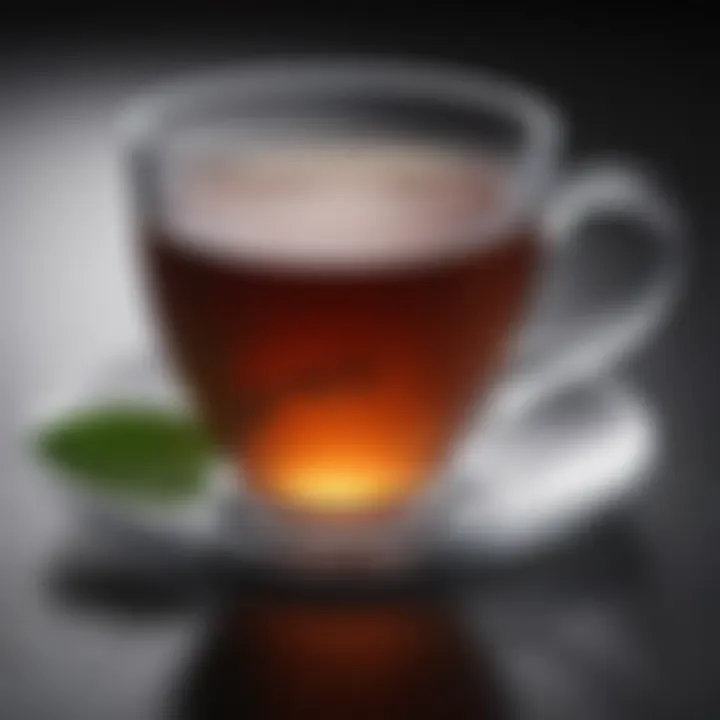 A soothing cup of tea showcasing its health benefits.