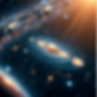 Understanding Galaxy Types A beautifully illustrated diagram showcasing different types of galaxies
