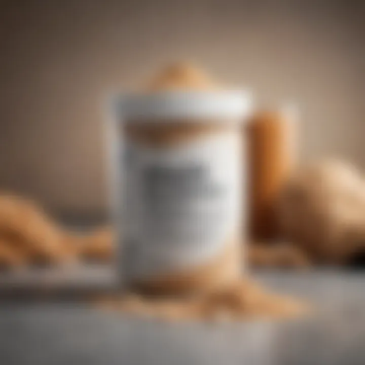 Infographic detailing the health benefits of isomaltulose powder compared to traditional sugars.