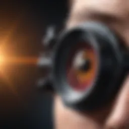 An advanced laser system used in cataract surgery
