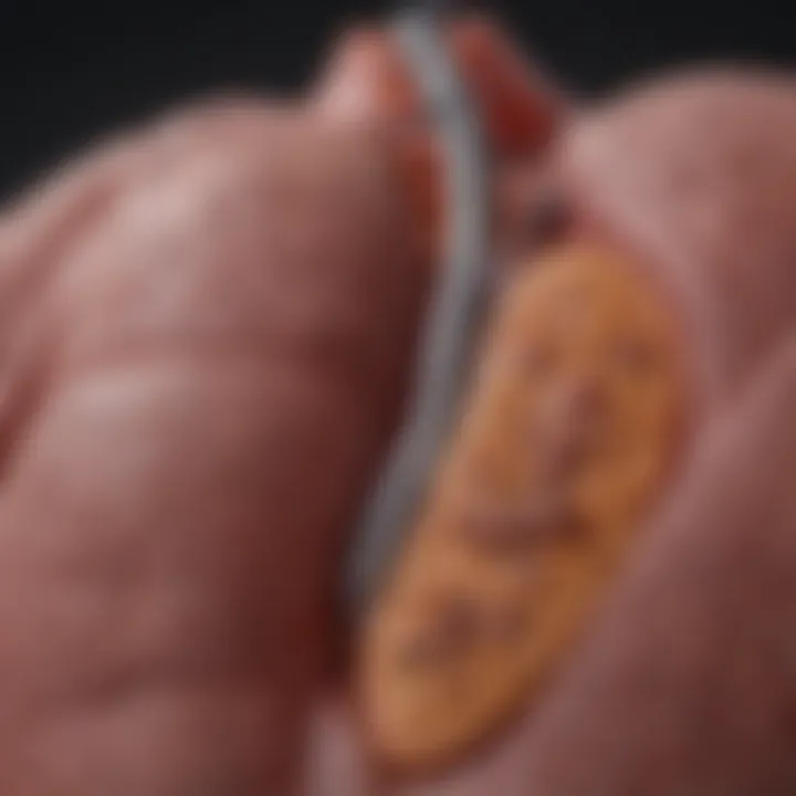Graphic representation of risk factors for liver cancer