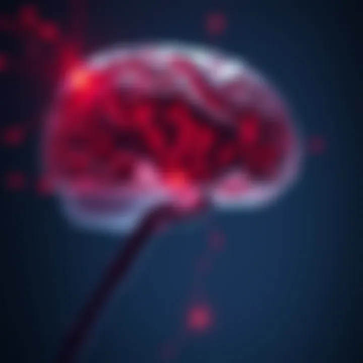 Cognitive Challenges After Aneurysm Illustration of cognitive challenges post-aneurysm