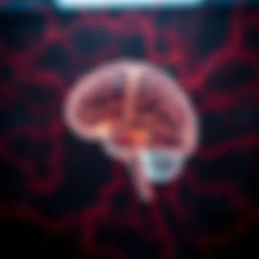 Visual representation of brain aneurysm statistics