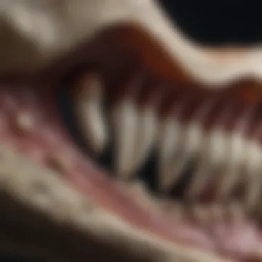Microscopic Insights into Fossil Teeth Structure Microscopic analysis of fossil teeth structure