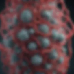 Visual representation of RSV virus structure