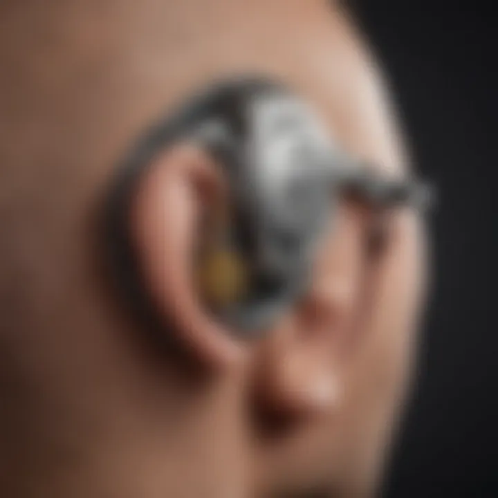 Innovative cochlear implant technology showcasing advanced design features