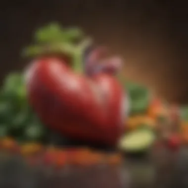 Essential Nutrients for Heart Health Nutrient breakdown highlighting potassium-rich foods