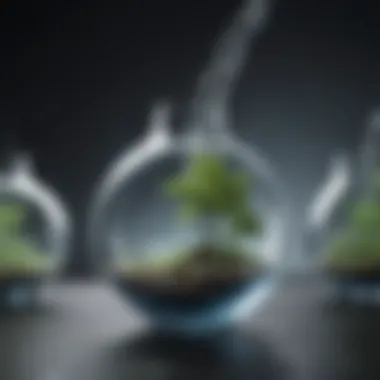 Oxygen and Environmental Sustainability Diagram illustrating the connection between oxygen and sustainability