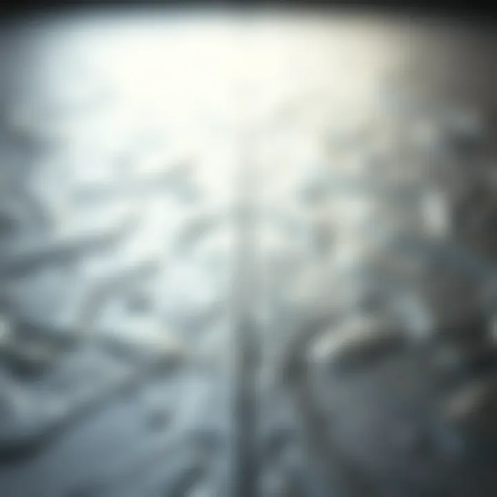 Comparison of treated and untreated material surfaces
