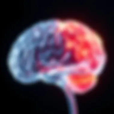 Understanding Stroke Impact on Sleep Visual representation of the brain affected by a stroke