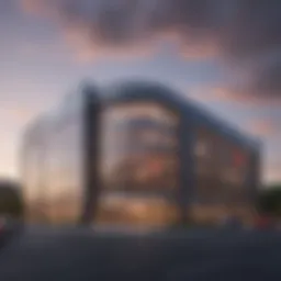 Exterior view of the Preston Robert Tisch Brain Tumor Center