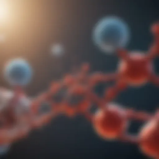 Schematic representation of RNA stabilizers binding to RNA molecules