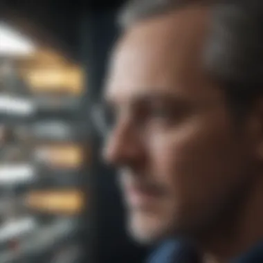 Depiction of technology's role in memory recall