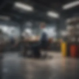 Illustration of a positive workplace environment