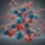 Visual representation of azacitidine's molecular structure