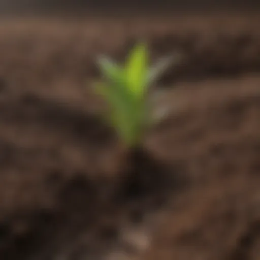 Diagram illustrating nitrogen fixation in soil