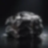 Natural Shilajit resin in its raw form