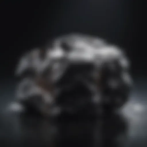 Natural Shilajit resin in its raw form