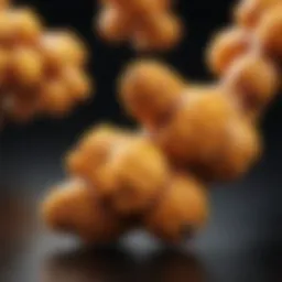 Curcumin molecular structure highlighting its potential health benefits