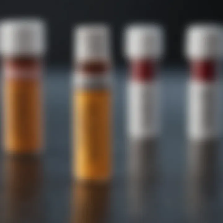 Diagram comparing antigen tests and other testing methods